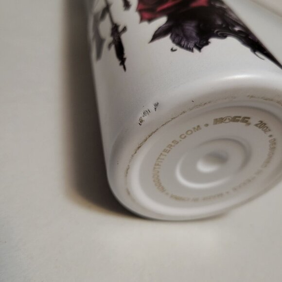 GLOW IN THE DARK SKULL 20oz TUMBLER WITH STRAW NEW - Picture 5 of 5